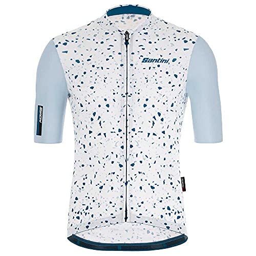 Santini Delta - Camiseta de ciclismo para hombre con piedra Silver Bullet 3XL