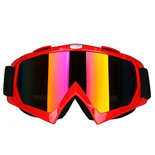 SlimpleStudio Gafas Esqui Snowboard Nieve Espejo para,Gafas Deportivas de montañismo Anti-Ultravioleta Gafas de esquí Gafas a Prueba de Polvo-4