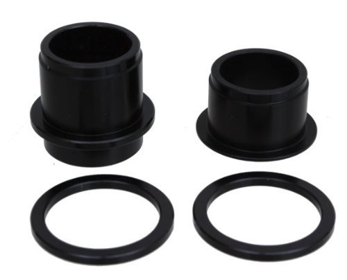 SunRingle SRD/Pro end cap kit, front - 20x110mm T-A - black by Sun Ringle