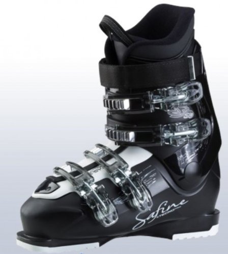 Tecno Pro Safine ST 50 LS - Botas de esquí para mujer, color negro/blanco Talla:24.5