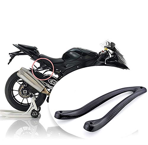 VRDN de alta calidad Pantalón de escape del escape de la motocicleta del 100% de la fibra de carbono 3K para B.M.W S1000RR 2007 2012 2012 2013 2014 100% nuevo