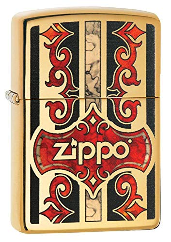 Zippo Z Fusion - Encendedor de Gasolina (latón, 6 x 6 x 8 cm)