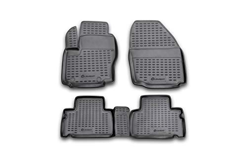 Element EXP.NLC.16.12.210 Premium - Alfombrillas de Goma Antideslizantes para Ford S-MAX año: 06-20, Color Negro