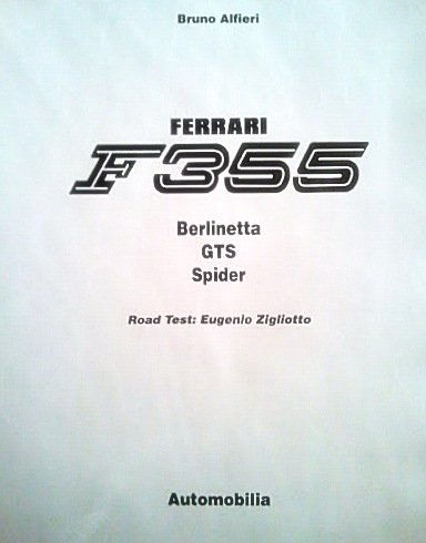 Ferrari F355 F1 (Grandi nuove automobili)