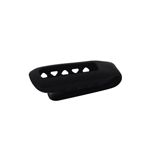 Funda Cubierta Caso Soporte Sustitución Pinza Para Cinturón de Fitbit One Silicona Negro