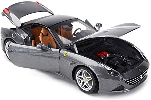 NYDZDM Modelo de coche de coche 1:18 Ferrari California simulación de aleación de fundición a presión de juguete de la joyería de los deportes de la colección de la joyería de 26x11.3x6.2CM