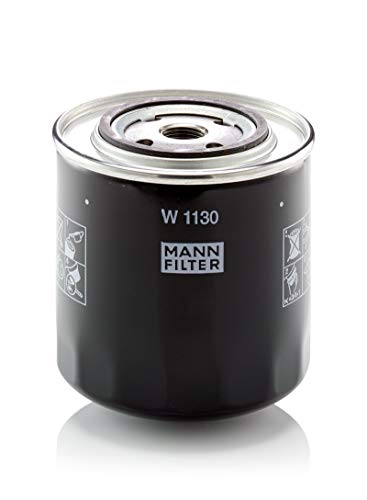 Original MANN-FILTER Filtro de aceite W 1130 - Para maquinaria industrial, agrícola y de construcción