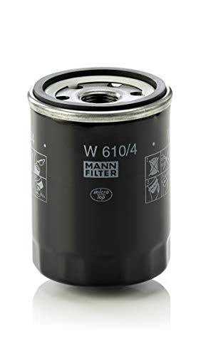 Original MANN-FILTER Filtro de aceite W 610/4 – Para automóviles y vehículos de utilidad