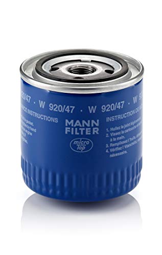 Original MANN-FILTER Filtro de aceite W 920/47 – Para automóviles