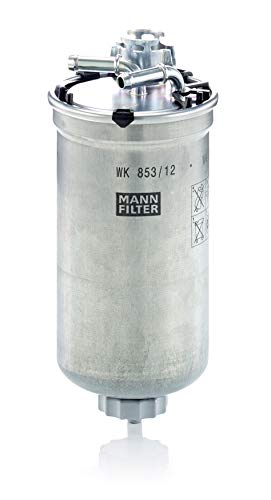 Original MANN-FILTER Filtro de Combustible WK 853/12 – Para automóviles