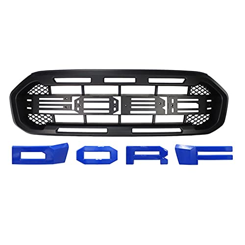 Parrilla Delantera ABS para Ford Ranger T8 2018 2019 2020 PX MKIII MK3 XL XL + XLS XLT Rejilla De Entrada De Aire De Parachoques Delantero Limitado