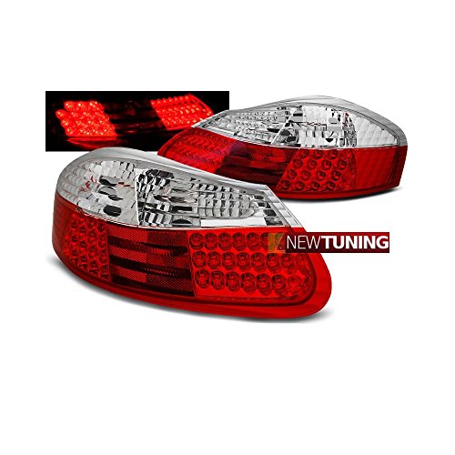 Porsche - Faros traseros Boxster 96-04 rojo blanco LED