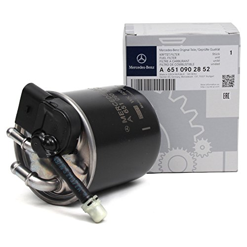 Recambios ORIGINALES Mercedes-Benz filtro de combustible diesel con sensor A6510902852 para el motor OM 651