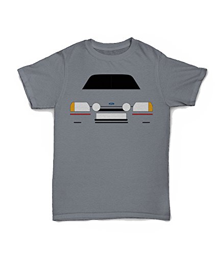 Retro Motor Company Ford Escort MK4 - Camiseta personalizable, color blanco