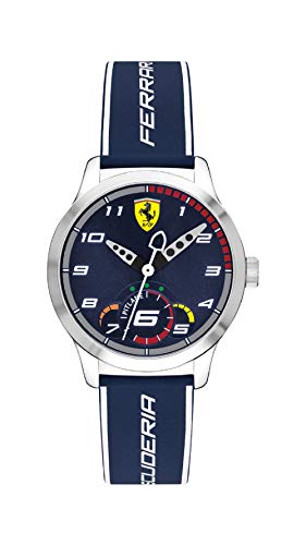 Scuderia Ferrari Reloj de pulsera Analógico Para Unisex Niños de Cuarzo con Correa en Silicona 860005