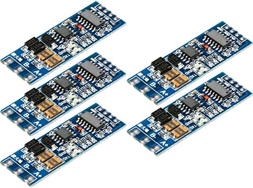 TECNOIOT 5 Pieces TTL Turn RS485 Serial UART Mutual Conversion Automatic Flow Control
