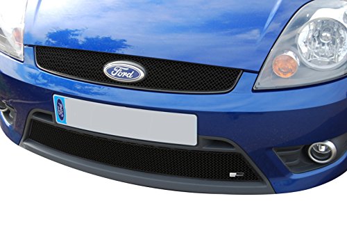 Zunsport Compatible con Ford Fiesta ST - Conjunto Completo de Parrillas - Acabado Negro (De 2006 a 2008)