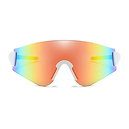 ACJB Gafas de Sol para Hombres, Gafas de Sol de Ciclismo polarizadas con protección UV400 Sports Gafas de Sol PC Marcos de PC, con protección UV400 para Ciclismo Running