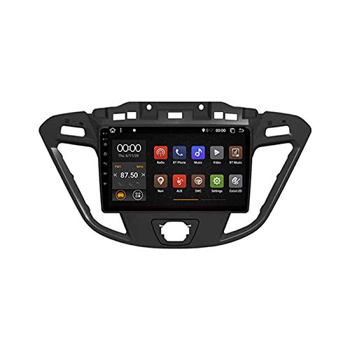 Android Multimedia Player Coche Radio Estéreo Para Ford Transit/Personalizado 2013-2018 Cabeza Unidad FM Receptor SAT NAV 2.5D Pantalla Táctil Support Mirrorlink Bluetooth GPS,8 core 4g+wifi: 4+64gb