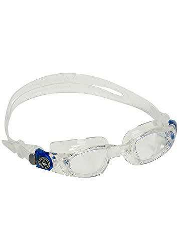 Aquasphere Mako 2 Gafas de natación, Unisex, Lente Transparente y Azul/Transparente, Talla única