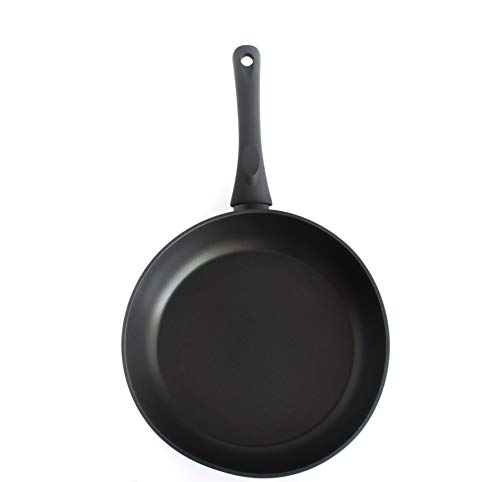 ARCE –Sartén de Aluminio Fundido con Antiadherente queen home ecológico sin PFOA - Aptas para Todo Tipo de Cocinas Incluida Inducción, 22 cm Color Negro.