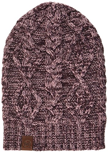 Buff Knitted Hat Nuba Gorro, Heather Rose, One Size