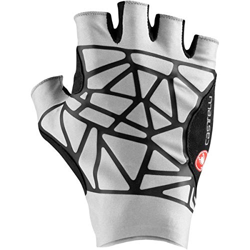 CASTELLI Icon Race Glove - Guantes de ciclismo para hombre, Hombre, 4520032-870, silver gray, XX-Large