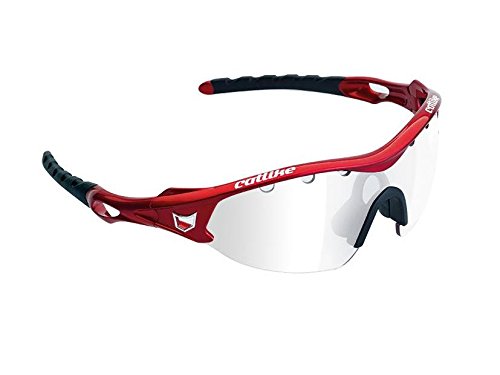 Catlike Storm Gafas de Ciclismo, Unisex, Rojo, Talla Única