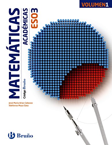 Código Bruño Matemáticas Académicas 3 ESO - 3 volúmenes - 9788469609682