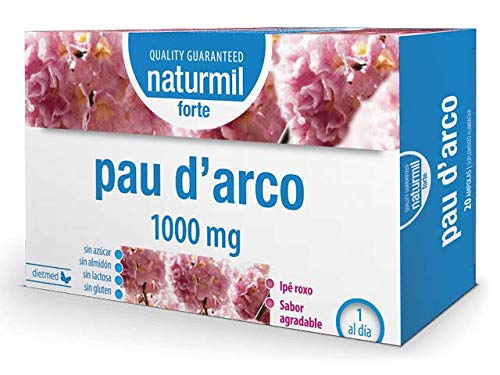 Dietmed Pau D´Arco Forte 1000Mg. 20Amp. 21 g