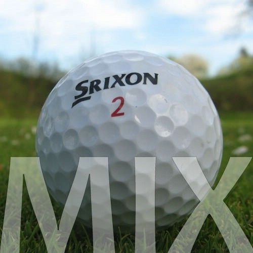 Easy Lakeballs 100 SRIXON Mix Pelotas DE Golf RECUPERADAS/Lake Balls - Calidad AAAA/AAA (Pearl/A Grade) - EN Bolsa DE Red