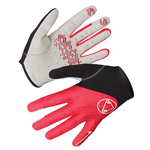 ENDURA - Hummvee Lite Glove, Color Rojo, Talla XL
