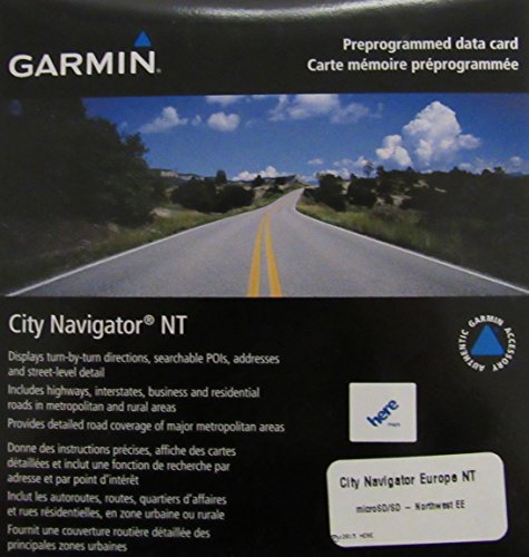 Garmin City Navigator NT - Mapa para GPS de Europa