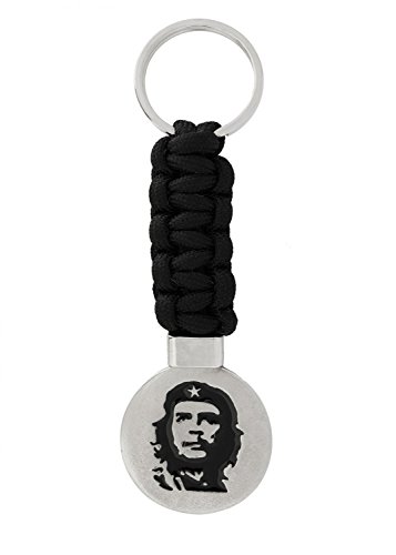 Gök-Türk Llavero con diseño de Cuba de Che Guevara, color negro