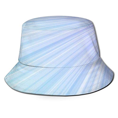 Gorras Abstract Aura Stripe Corner Explode Background Sombrero de Pescador Sombrero de Pesca, Sombrero de Pescador Sombrero de Sol de ala Ancha para Hombres y Mujeres