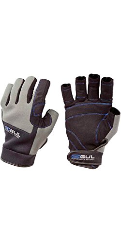 GUL 2018 Junior Winter Short Finger Gloves Black/Charcoal GL1242 Sizes- - Junior Small