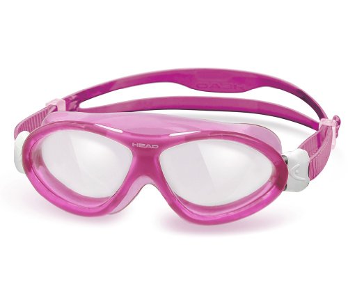 HEAD Monster Junior - Gafas de natación, color rosa y blanco