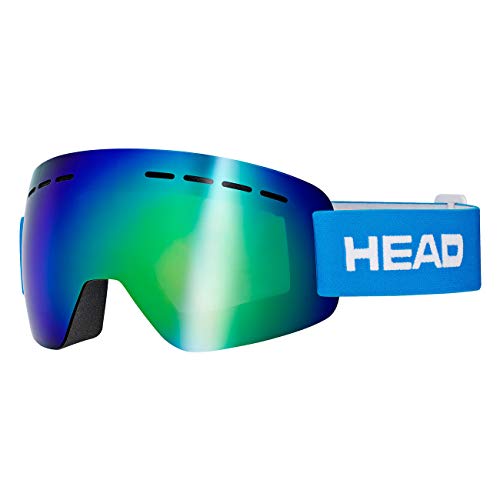 Head Solar FMR Gafas de esquí, Unisex Adultos, Azul, Talla Unica