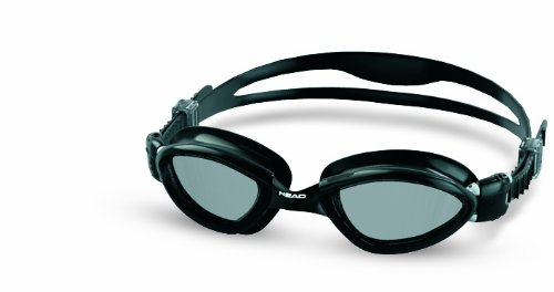 Head Tiger LSR - Gafas de natación Negro