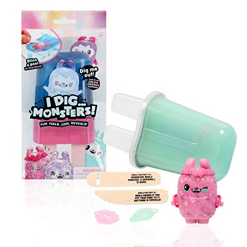 I Dig Monsters-Popsicle pequeño (Personaje enviado al Azar). (Flair Leisure Products DGM01000)