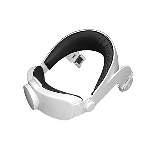 Jingtaihua - Correa de cabeza para gafas VR Oculus Quest 2, correa Elite para casco de juego VR ajustable y cómoda con cojín para correa Oculus Quest 2 Elite