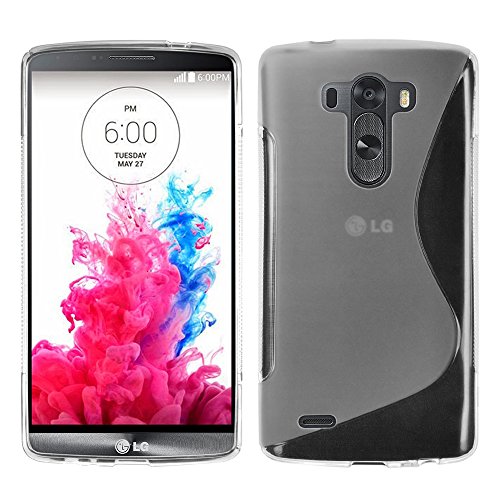 LG G3 Funda HCN Phone® S-Line TPU Gel Silicona Carcasa Flexible para LG G3, compatible con LG G3