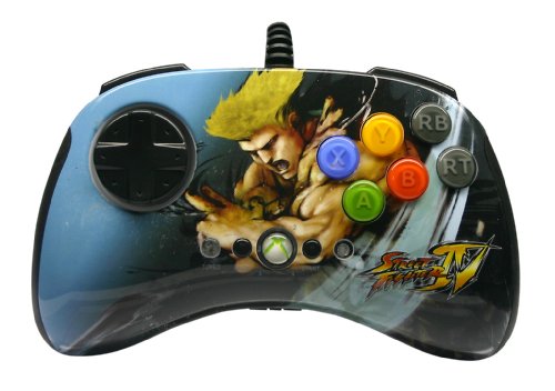 Mad Catz Street Fighter IV Round 2 FightPad - Guile (Xbox 360) [Importación Inglesa]