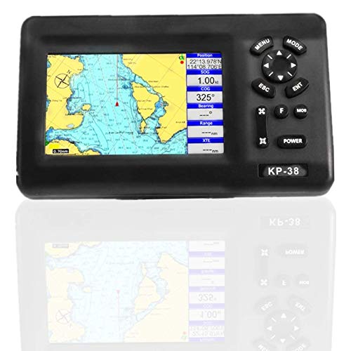 Marine Boat GPS Navigator Plotter de pantalla LCD de 5 pulgadas con transpondedor AIS de clase B