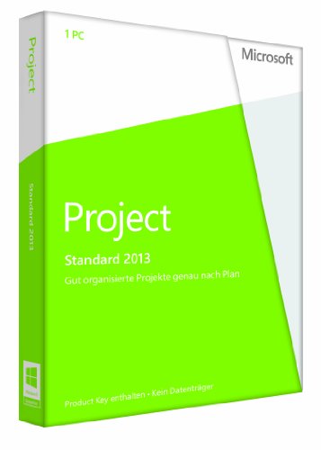 Microsoft Project 2013, x32/64, 1u, DEU - Software de gerencia de proyecto (x32/64, 1u, DEU, 2000 MB, 1024 MB, 1.0 GHz, DEU)