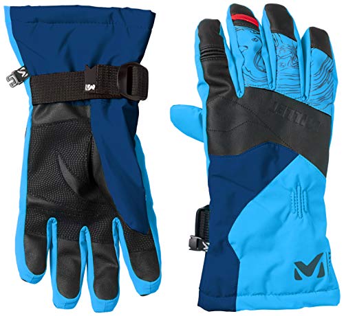 MILLET Atna Peak dryedge Glove – Guantes para Hombre, Hombre, Color Electric Blue/Poseidon, tamaño XS