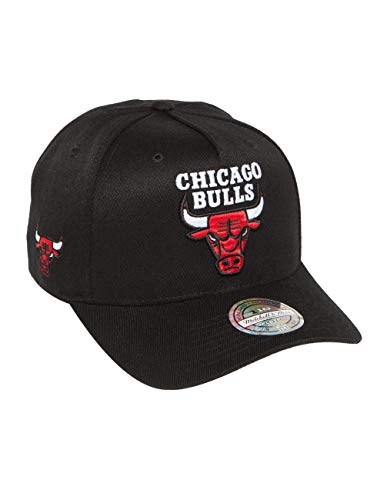 Mitchell & Ness Hombres Gorras Snapback NBA Eazy 110 Curved Chicago Bulls