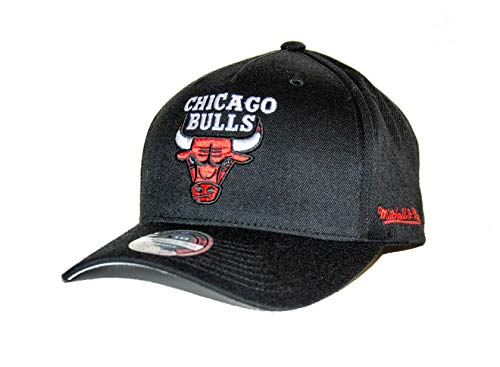 Mitchell & Ness NBA Chicago Bulls - Gorra de béisbol, Color Negro