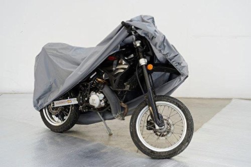 Motocicleta cubierta impermeable Derbi Boulevard 50 – 125 – 200 – 250 – 50 2T – 125 4T con maletín y parabrisas material: California