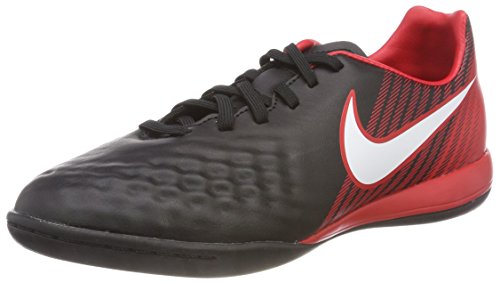 Nike Jr Magistax Onda II IC, Botas de fútbol Unisex niño, Negro (Negro/Rojo Universitario/Carmesí Brillante/Blanco 061), 35.5 EU